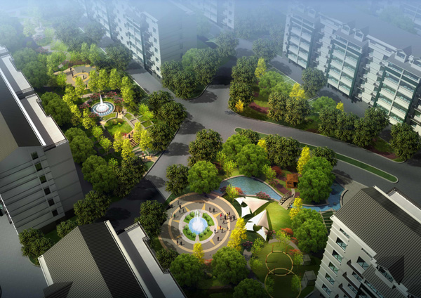 Residential garden construction